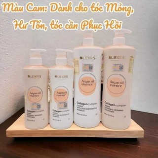 Cặp Gội Xả O.lexrs Anh Phiên Bản Mới Nhất Cho Tóc Khô Xơ Gãy Rụng