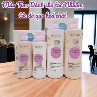 Cặp Gội Xả O.lexrs Anh Phiên Bản Mới Nhất Cho Tóc Khô Xơ Gãy Rụng