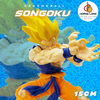 Mô hình Dragonball, nhân vật Son Goku Kameha, figure 7 Viên Ngọc Rồng, không kèm hộp, trang trí PC, bàn làm việc
