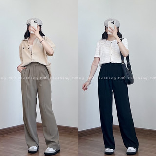Quần tây cúc lệch trẻ trung, thanh lịch BOÚ Clothing