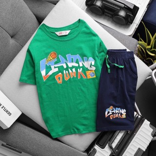 Bộ cộc tay bé trai Buby kid fashion CT158 chất liệu cotton mềm mịn, quần túi size đại cho bé từ 23-57kg