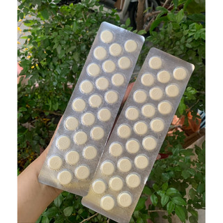 Vỉ kẹo sữa bò viên nén