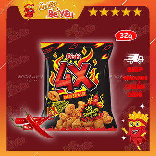 Bim bim Oishi snack bắp 4 lớp sốt sriracha vị cay 32g