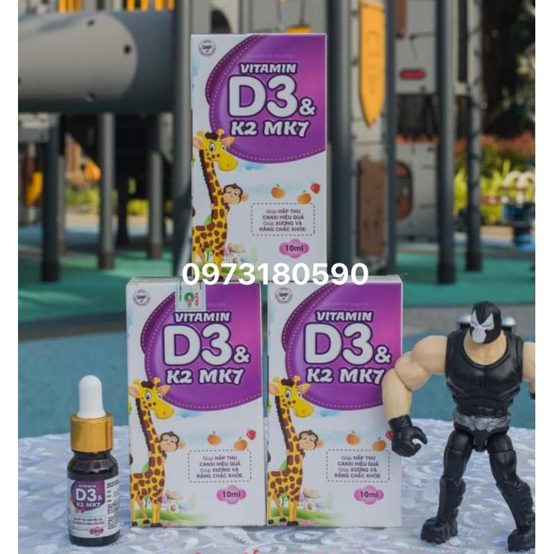 VITAMIN D3K2MK7 bổ sung d3 cho bé