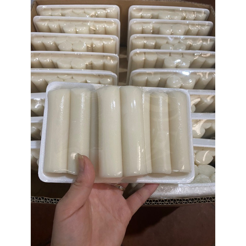 Bánh gạo Tokbokki Hàn Quốc thanh to 2cm ( Đặc Biệt  Dẻo Dai)