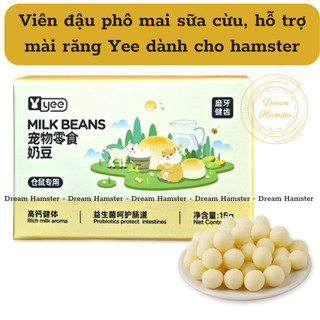 Viên đậu phô mai sữa cừu, hỗ trợ mài răng Yee dành cho hamster