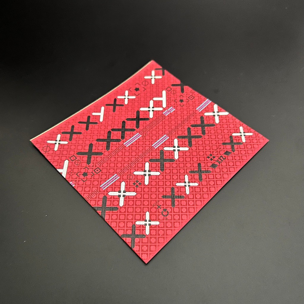 Tấm Dán Grip Tape Red X Chống Trượt Cho Chuột Phím Phiên Bản DIY Tự Cắt Dán Đã Sẵn Keo 3M - Hàng New