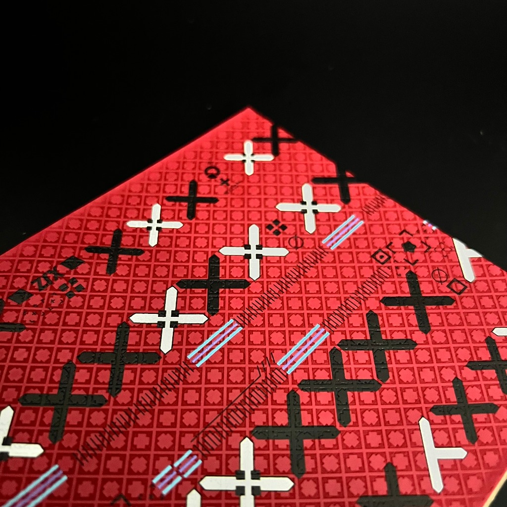 Tấm Dán Grip Tape Red X Chống Trượt Cho Chuột Phím Phiên Bản DIY Tự Cắt Dán Đã Sẵn Keo 3M - Hàng New