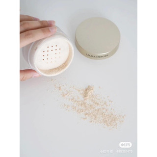 (Chỉ bán aut)Phấn phủ bột Laura Mercier trắng mới tặng bông phấn