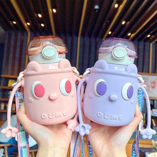 Bình nước giữ nhiệt cao cấp cho bé Bình nước giữ nhiệt 500ml inox 316 - B36