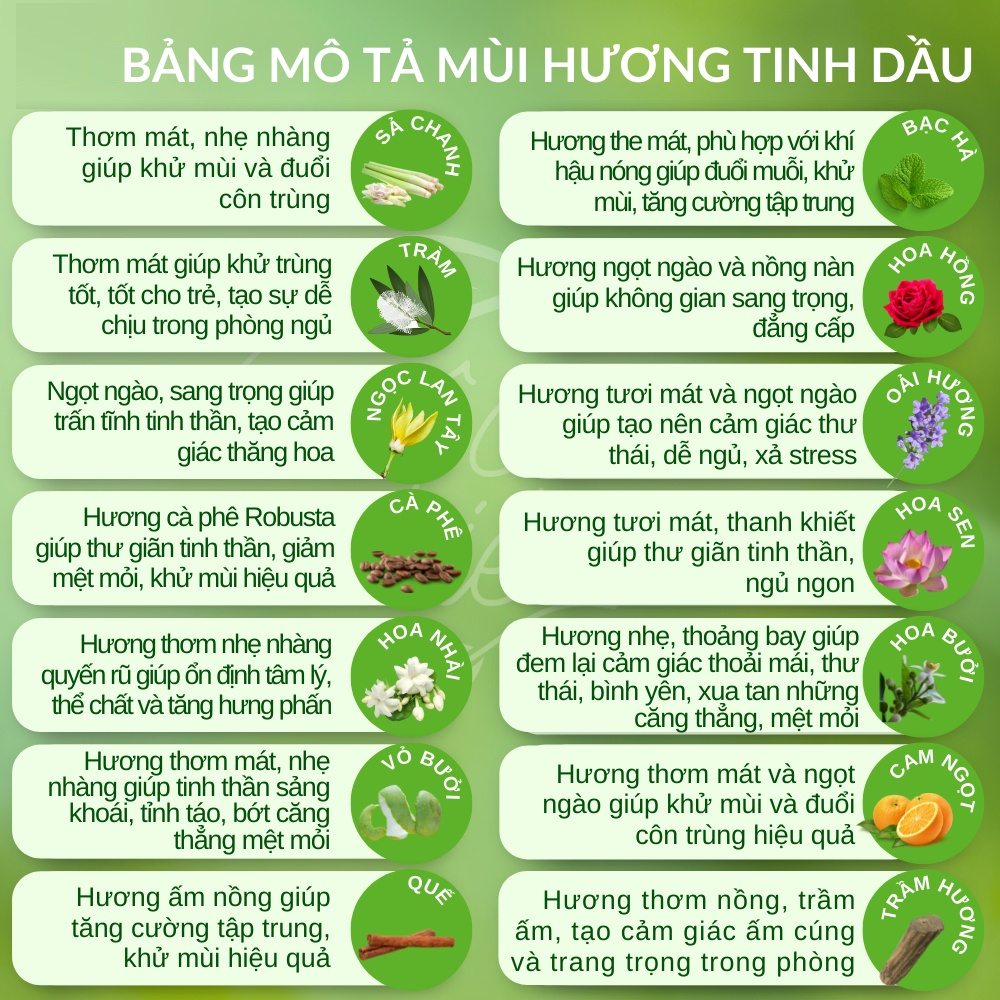 Tinh dầu treo xe ô tô khử mùi chống say xe hiệu quả, lọ tinh dầu thiên nhiên omino treo oto xe hơi,treo tủ quần áo | BigBuy360 - bigbuy360.vn