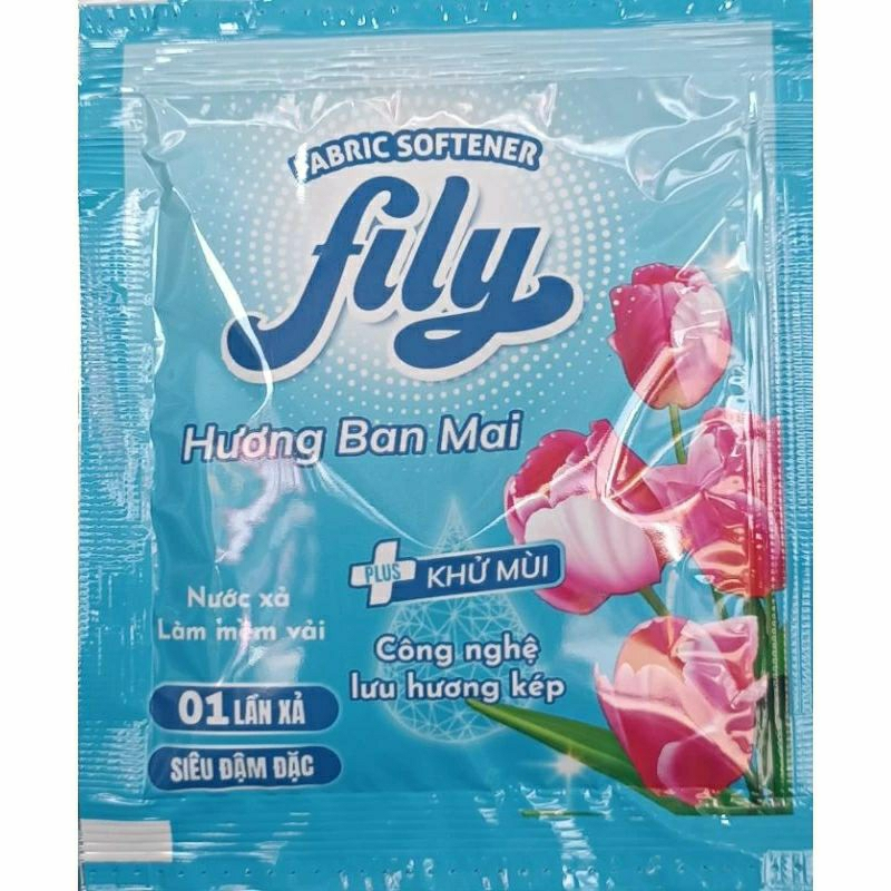Combo 10 dây Nước Xả làm mềm vải Fily max siêu đậm hương ban mai đặc khử mùi hôi ẩm mốc