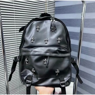 Balo thời trang da mềm đính thập giá vừa a4 siêu hot bn41