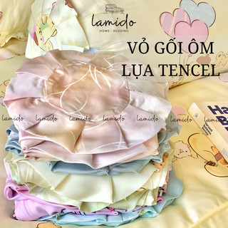 Vỏ gối ôm lụa tencel LAMIDO 100% tự nhiên, không pha đủ size