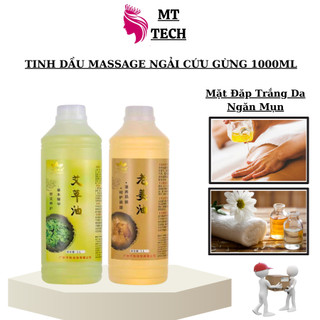 Tinh Dầu Massage Toàn Thân Dầu Ngải Cứu | Tinh Dầu Gừng Tinh Dầu Dừa Masa Body. Chai 1000ml