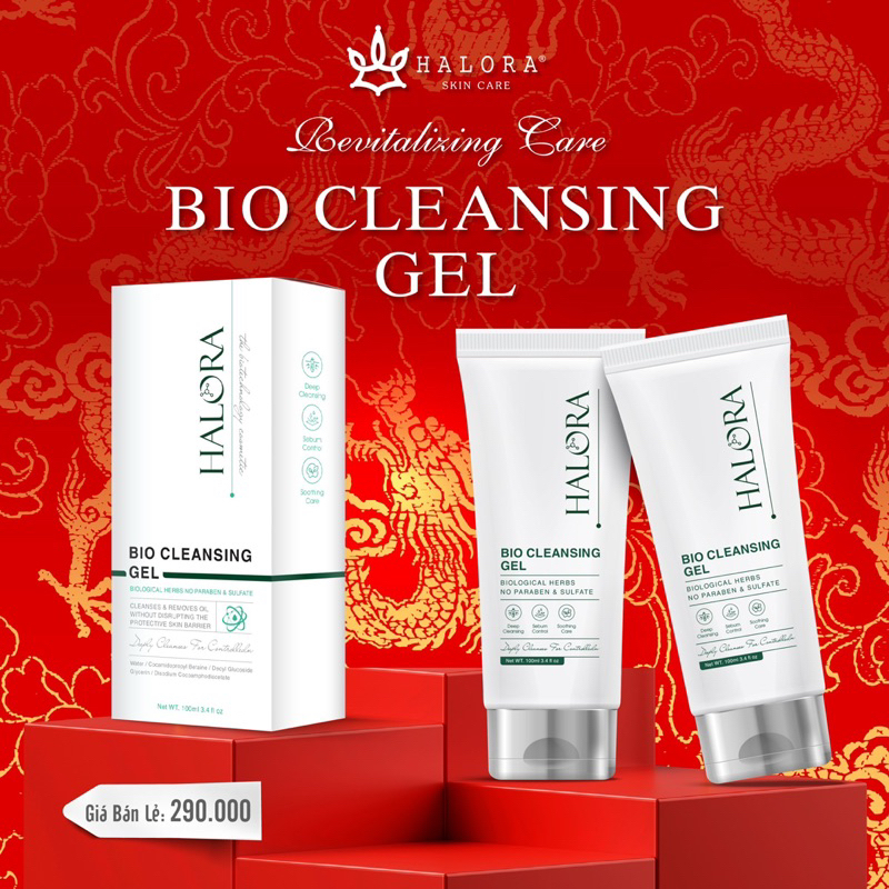 SỮA RỮA MẶT THAN TRE HOẶT TÍNH HALORA