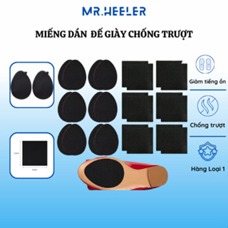 Miếng đệm cao su dán đế giày cao gót nam nữ chống trượt giảm tiếng ồn chống mài mòn M38