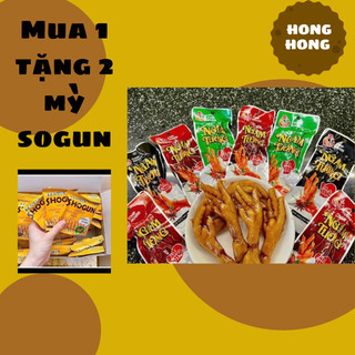 Combo30 chân gà ngâm tương cay việt nam , đồ ăn vặt