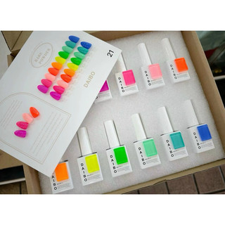 Set sơn 10 chai tone neon DaiBo. tặng kèm bảng màu