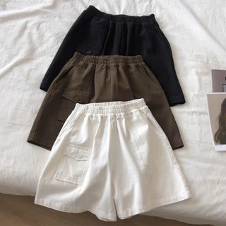 Quần short nữ quần đùi kaki lưng chun phom dáng siêu xinh ma699