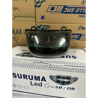 Pha đèn led 2 tầng Wave Thái 110