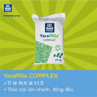 Phân bón YaraMila COMPLEX(12-11-18+2,7MgO+8S+micro)