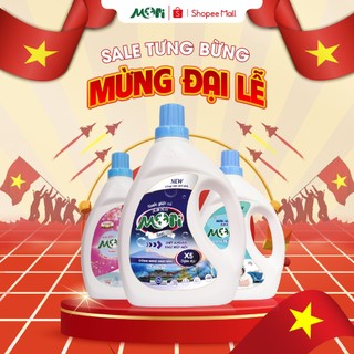 Nước Giặt Xả MORI Can 1Kg, Nước Giặt Đậm Đặc Hương Nước Hoa MR005