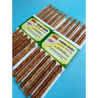 Bộ 10 đôi đũa dừa loại 1