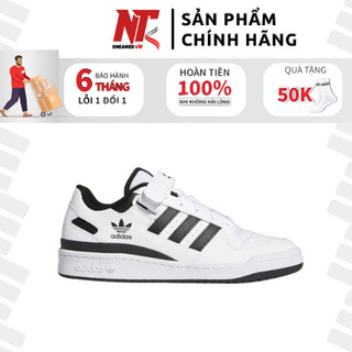 Giày Adidas Forum Low Black White Full Box
