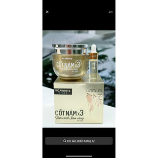 [Chính Hãng] [Tặng Serum] Kem Cốt Nám X3(30gr) + Serum Cốt Sâm (5ml) Sica White