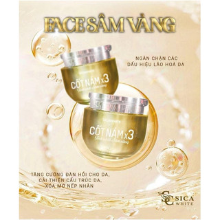 [Chính Hãng] [Tặng Serum] Kem Cốt Nám X3(30gr) + Serum Cốt Sâm (5ml) Sica White