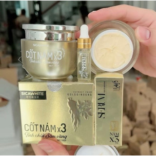 [Chính Hãng] [Tặng Serum] Kem Cốt Nám X3(30gr) + Serum Cốt Sâm (5ml) Sica White