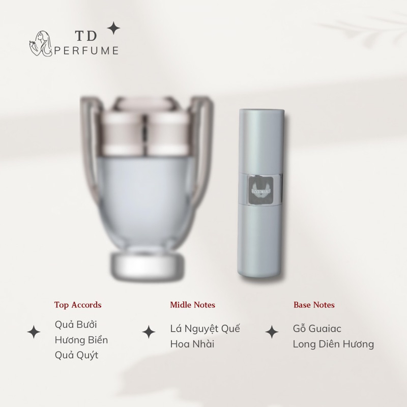 INVICTUS for Men - Nước hoa mini 20ml