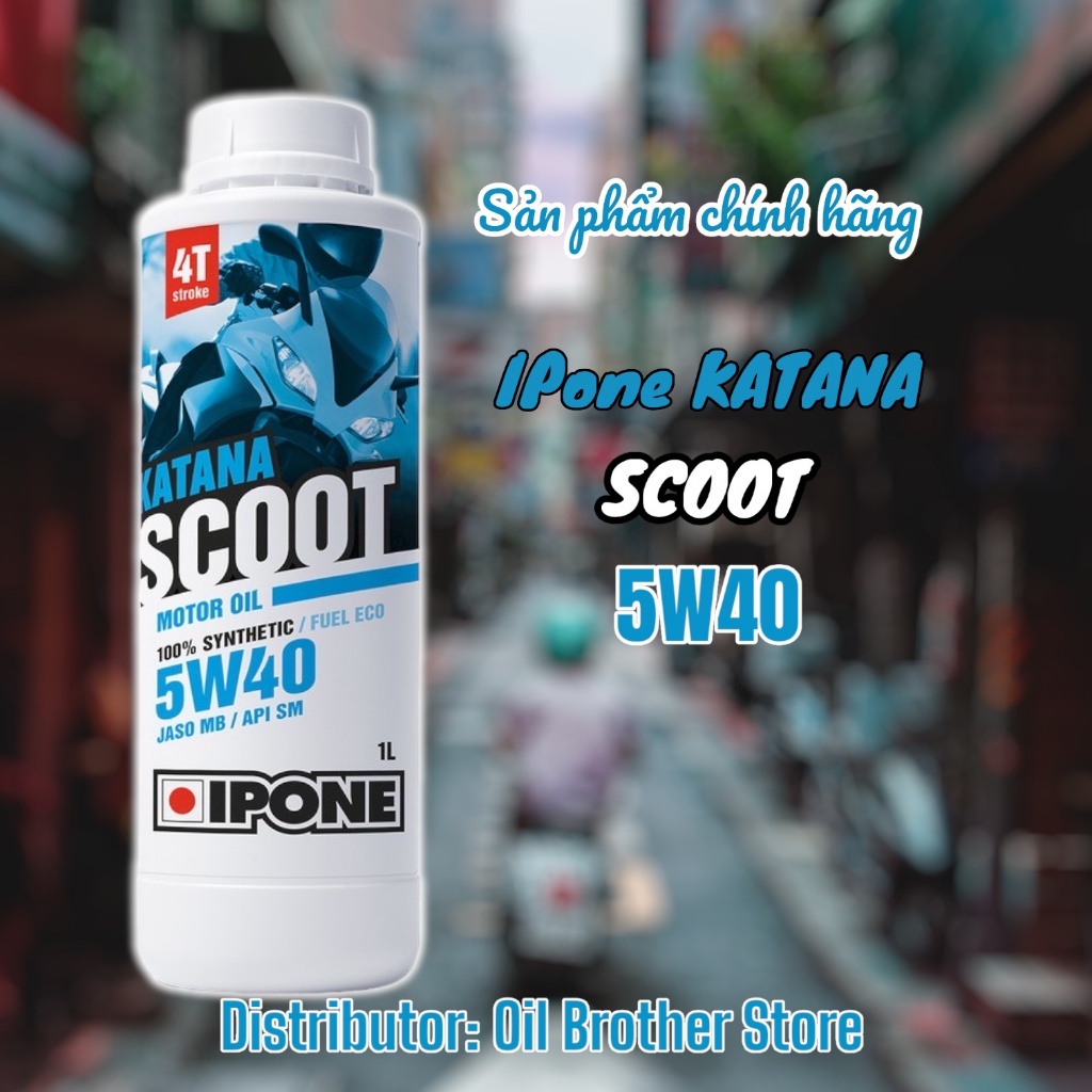 Nhớt Pennzoil Platinum Euro IPONE KATANA 5w40