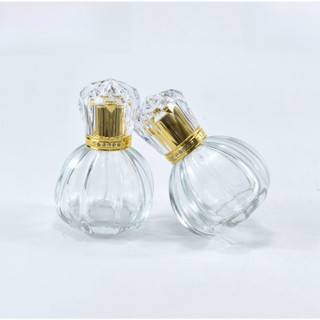 Chai lọ đựng nước hoa thủy tinh cao cấp 50ml bầu tròn kiểu dubai dạng xịt