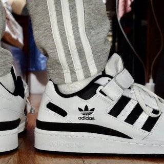 [ Hàng Chính Hãng ] Giày Adidas Forum Low Black White Full Box