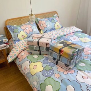 Bộ chăn ga gối cotton Demi Fuanna