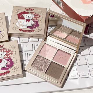 Phấn mắt tone khói 4 ô art value siêu đẹp lì mịn