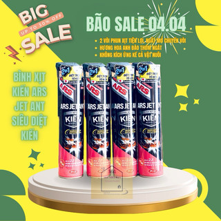 Bình xịt diệt Kiến ARS Jet Ant Hương Hoa Anh Đào 500ml Ngăn kiến quay trở lại diệt tận ổ kiến vòi xịt nhỏ NHẬP KHẨU NHẬT