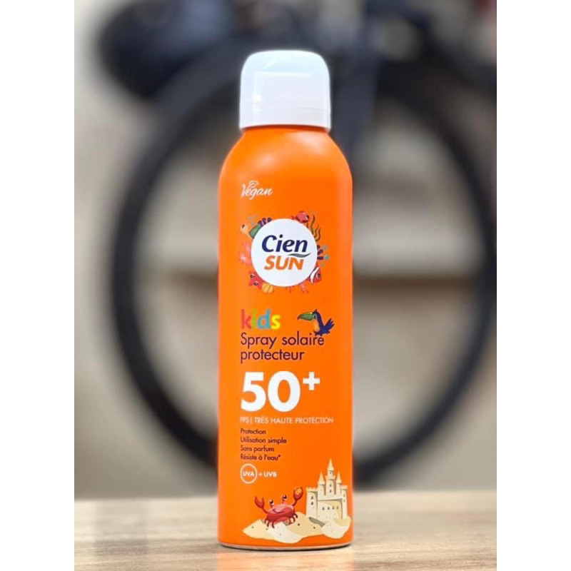 Xịt Chống Nắng Cien Sun For Kids (phun sương 150ml) SPF 50+