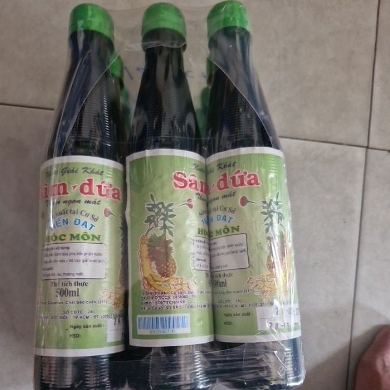 sâm dứa 500ml