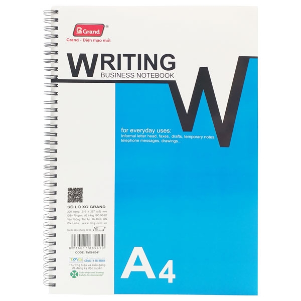 Sổ lò xo khổ A4