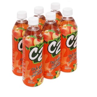 C2 trà đào trọng lượng 455ml. hsd: 04/2025