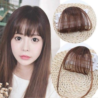 Tóc mái thưa cao cấp hình thật