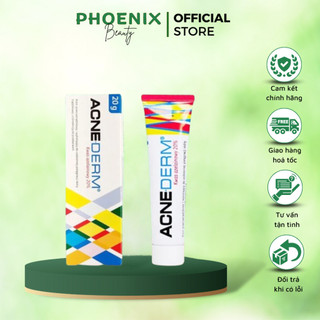 Kem acnederm giảm mụn , mờ thâm trắng sáng da - phoenix beauty