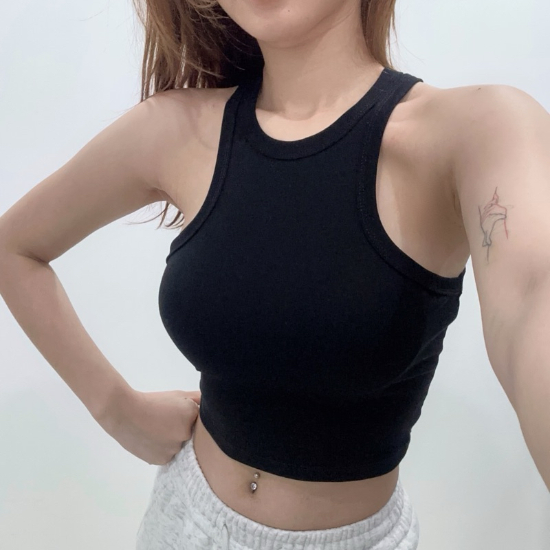 Áo Ba Lỗ Croptop Tôn Dáng Nữ, Áo Ba Lỗ Thời Trang Mùa Hè Mát Mẻ | BigBuy360 - bigbuy360.vn