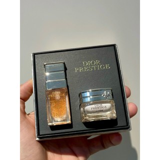 Sét dưỡng da dior prestige : serum 5ml + kem dưỡng 5ml