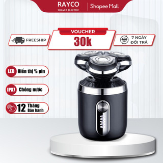 Máy cạo râu đa năng RAYCO RQ -8860 3 lưỡi kép, cạo sát, êm, chống IPX7