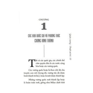 Sách - Quân Vương - Thuật Cai Trị (Sbooks)