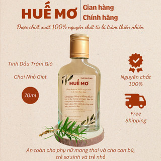  Tinh dầu Tràm Huế nguyên chất HUẾ MƠ - Cho bé & Trẻ sơ sinh - 70ml 